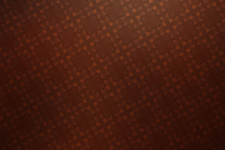 Brown abstract textured background with square tiles pattern.の写真素材