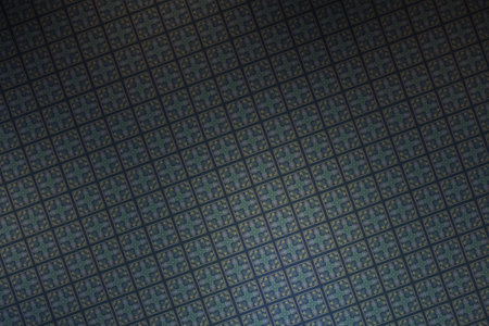 Blue vintage background with ornament. Can be used as a background.の写真素材