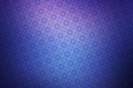 Abstract background with blue hexagons pattern.