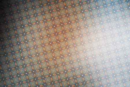 abstract pattern on the wall of a room with light and shadowsの写真素材