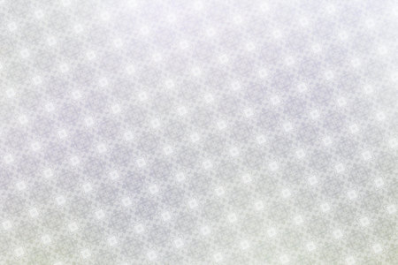 background and texture of white paper with floral pattern in the form of a starの写真素材