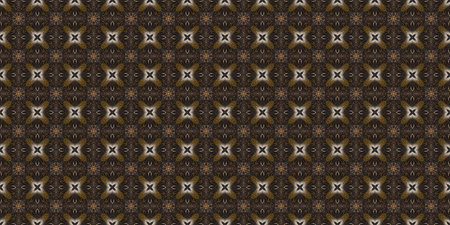 Ethnic pattern. Abstract kaleidoscope fabric design texture or background