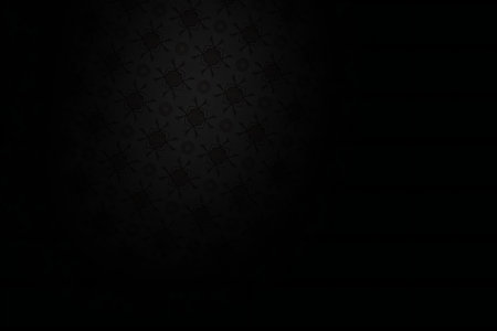 Black background with a pattern of squares and rhombuses in it