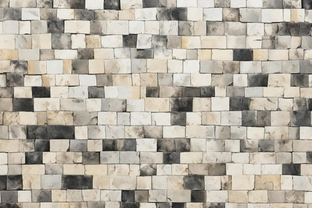 Background of stone wall texture pattern, stone wall background for design.の素材