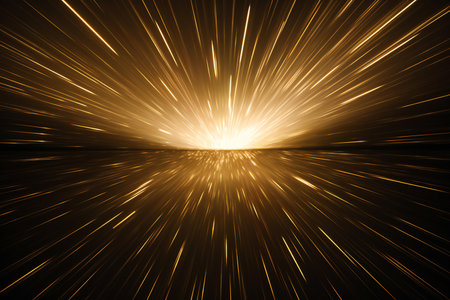 abstract background with rays of light and space for text or imageの素材
