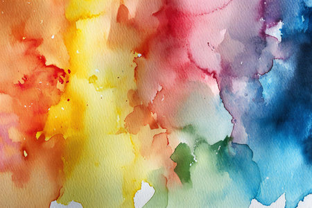 Abstract watercolor background. Hand-painted background. Illustration.の素材