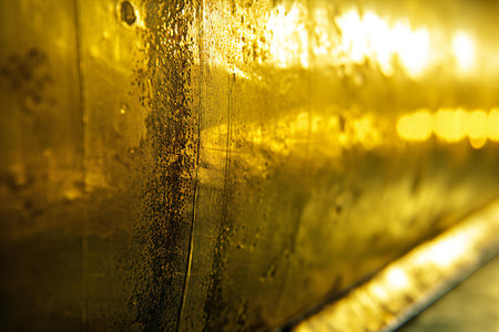 abstract background of water tank, shallow depth of field, tonedの素材