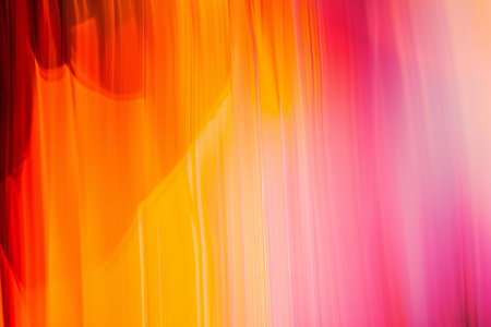 abstract background with smooth lines in orange and pink colors,の素材