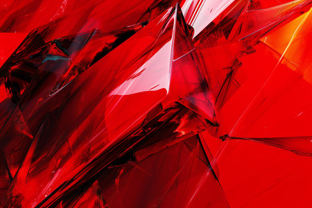 abstract red background with some smooth lines in itの素材