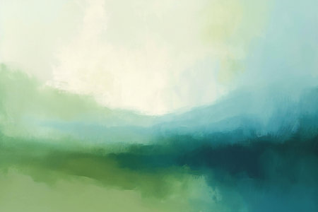 Abstract watercolor background. Digital art painting. Colorful texture.の素材