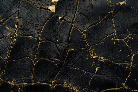 Grunge cracked leather texture. Abstract background and texture for design.の素材