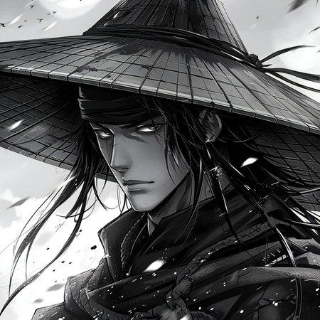 a woman in a witch costume with black hair.の素材