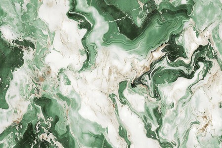 Green marble patterned texture background. Marbles of Thailand, abstract natural marbleの素材