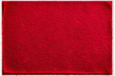 Red felt texture or background with copy space for text or image.の素材