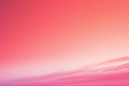 Beautiful sky background with a pastel colored, gradient pastelの素材
