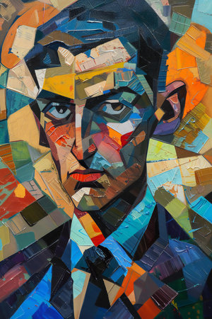 Mural art at Lower East Side Gallery in Manhattanの素材