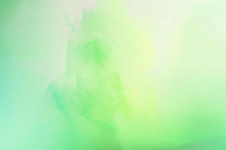 Abstract colorful smoke on watercolor paper texture, Creative Design Templatesの素材