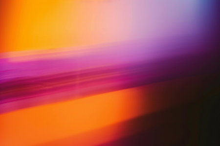Abstract background of colorful light lines in motion blur. Abstract background.の素材