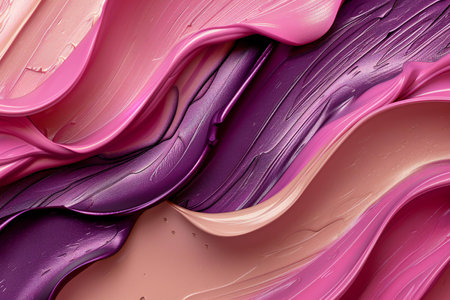 abstract background with pink and purple acrylic paint, liquid textureの素材