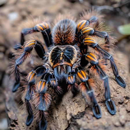 Mexican Fireleg Tarantula (Brachypelma boehmei)の素材