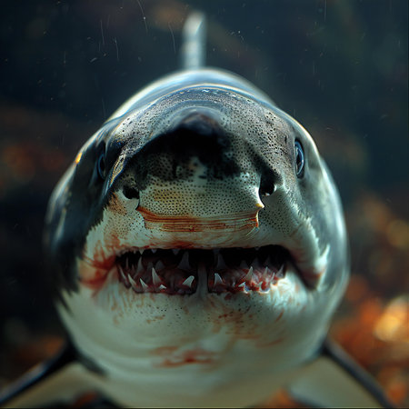 Great White Shark (Carcharodon carcharias)の素材