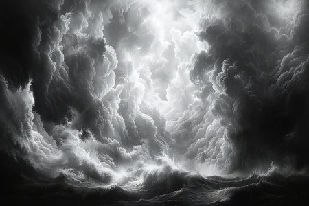 Abstract fractal. Fractal art background for creative design. Decoration for wallpaper, desktop, poster, cover booklet. Print for clothes, t-shirt. Creative illustration for designの素材