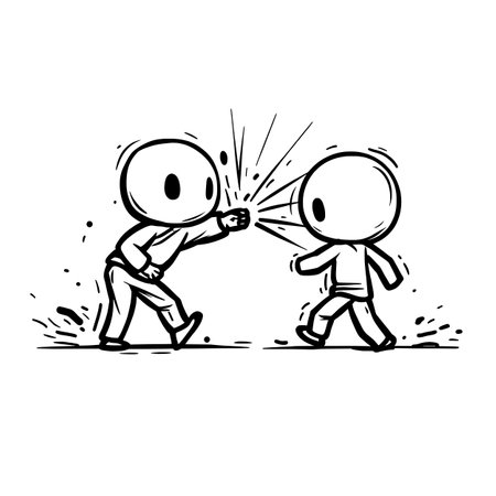 Simple line drawing of icon for sportのイラスト素材