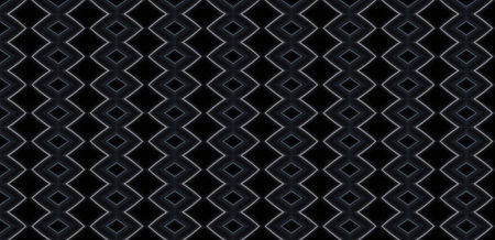 Seamless pattern of black stripes on a dark background. Abstract geometric background.