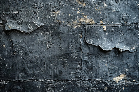 Texture of old rustic wall covered with gray stucco. Abstract background for design.