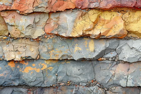 Colorful stone wall texture. Abstract background and texture for design.
