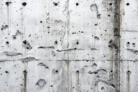Concrete wall with cracks and scratches. Abstract background for design.
