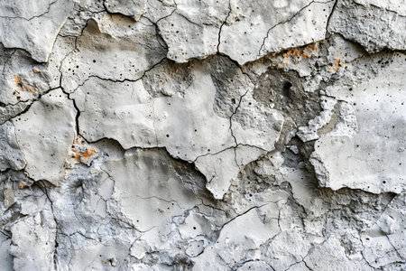 Texture of a concrete wall with cracks and scratches which can be used as a background
