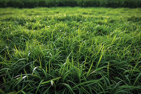 Green grass background. Close up of green grass texture. Green grass background.