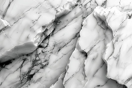 White marble texture background pattern with high resolution. Marble image for interior design.の写真素材