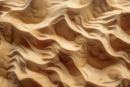 Close-up of sand dune texture. Abstract background and texture for design.