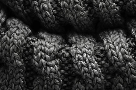 close up of braids on a black background, braids texture