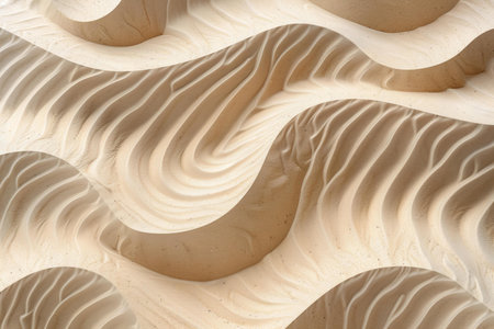 abstract background with wave pattern in beige and white colors.