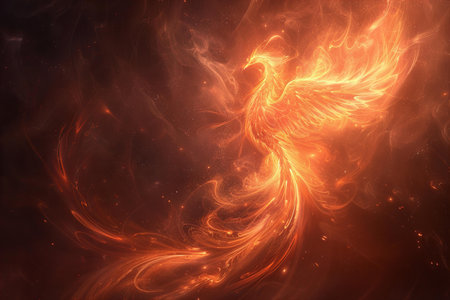 Abstract fractal. Fractal art background for creative design. Decoration for wallpaper, desktop, poster, cover booklet. Print for clothes, t-shirt. Creative illustration for designの写真素材