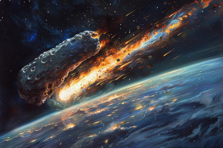 Planets and stars in outer space. Elements of this image furnished by NASA