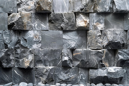 Background of stone wall texture. Stone wall texture background for design.