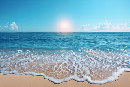 Beautiful seascape. Composition of nature. Background.の写真素材