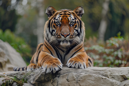 Close up of Sumatran Tiger