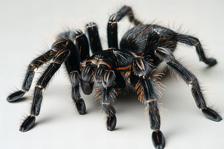 Close up of tarantula spider (Brachypelma boehmei)