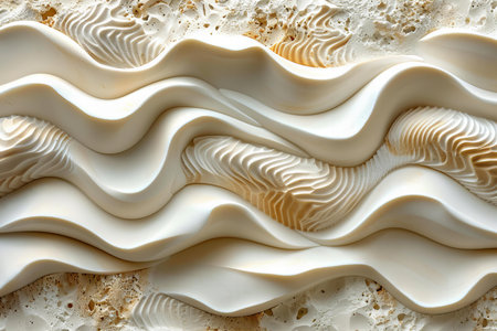 Close up of ice cream texture. Abstract background and texture for design.