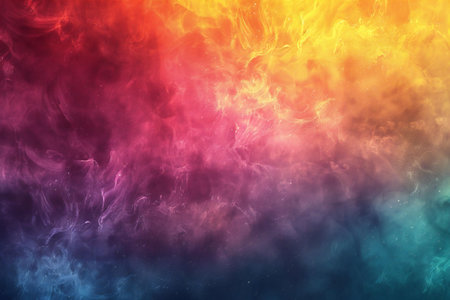 Colorful smoke abstract background. Fantasy fractal design. Digital art. 3D rendering.
