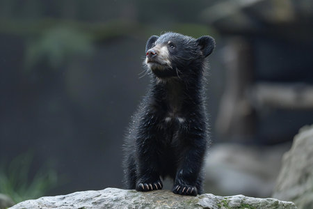 Malayan sun bear (Helarctos malayanus)