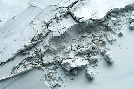 Crushed eyeshadow as background, closeup. Cosmetic productの写真素材