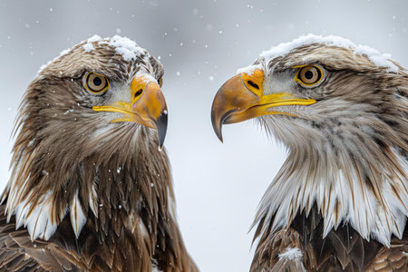 Close-up portrait of a Bald Eagle