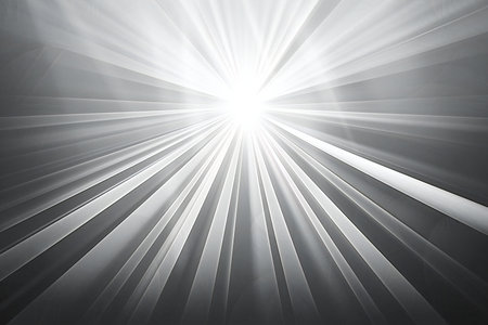 abstract background with rays of light and space for text or imageの写真素材