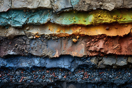 Colorful background of cracked concrete wall. Abstract background of cracked concrete.